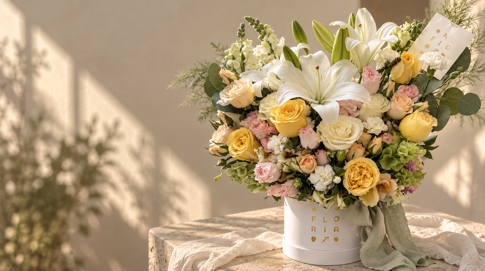 Box de flores para cumpleaños de FLORIA